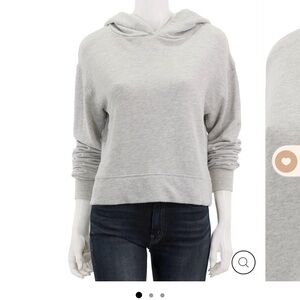 perfectwhitetee Gray Women's Hoodie size small